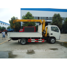 2014 Factory Price Dongfeng 2.5 ton mini pickup truck crane